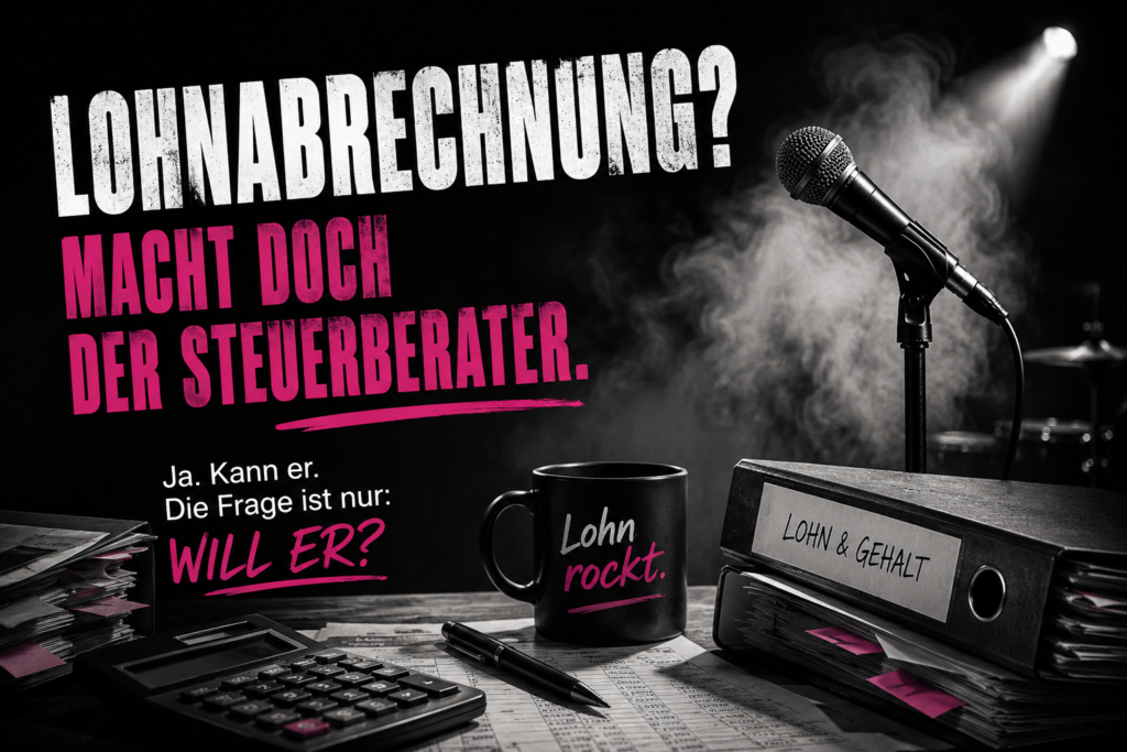Macht die Lohnabrechnung nicht der Steuerberater? Doch. Aber Lohnbuchhaltung ist ein eigenes Fachgebiet. Warum Spezialisierung sinnvoll sein kann.