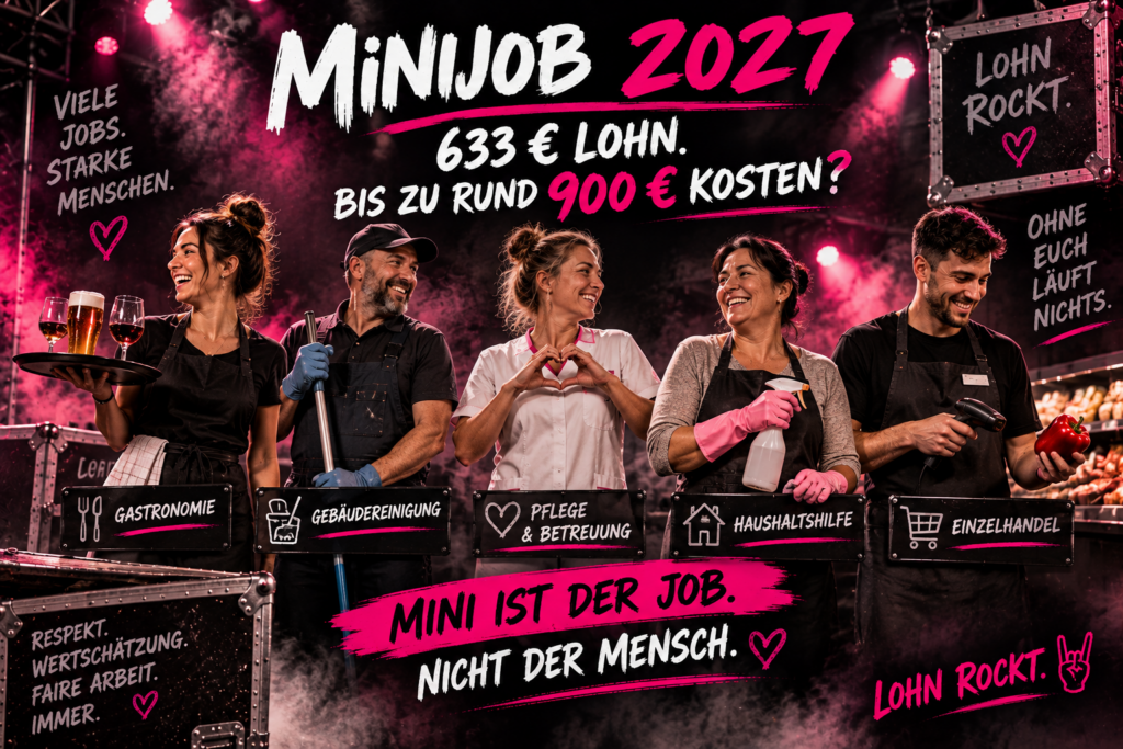 Minijob 2027 - Sabine Schulz Lohn rockt